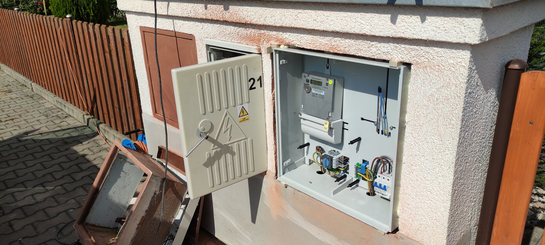Výměna elektroměrového rozvaděče pro připojení FVE